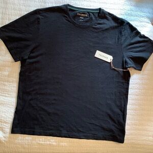 TECOVAS- slub tee- onyx 100%cotton